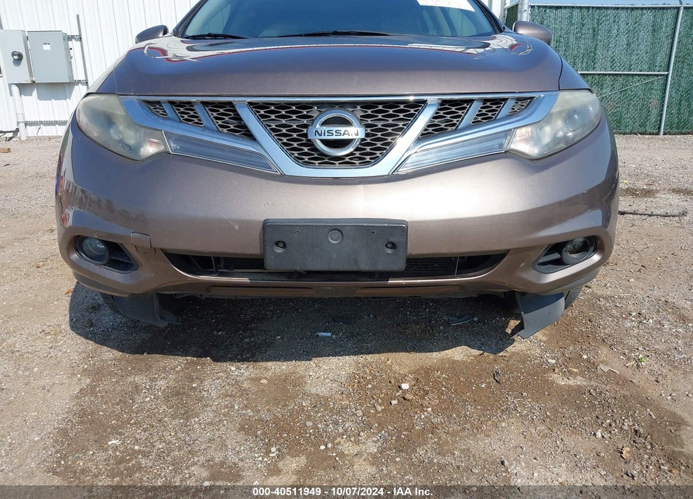 2012 NISSAN MURANO LE VIN: JN8AZ1MU3CW106204