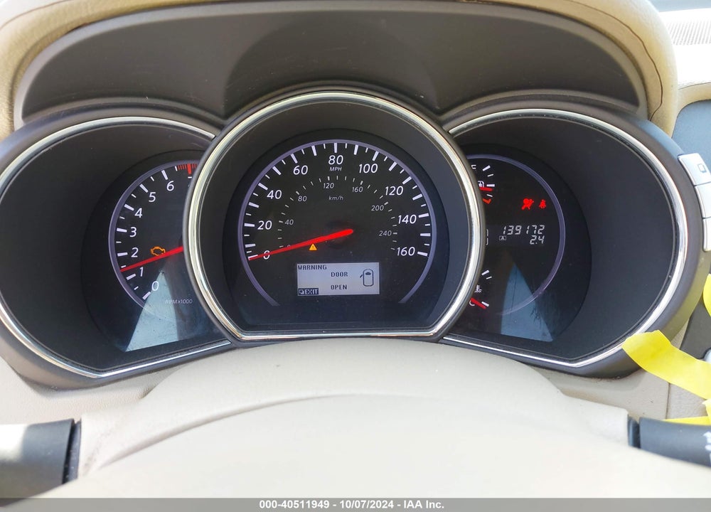 2012 NISSAN MURANO LE VIN: JN8AZ1MU3CW106204