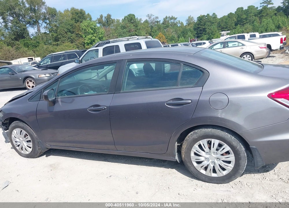 2015 HONDA CIVIC VIN: 19XFB2F59FE084001