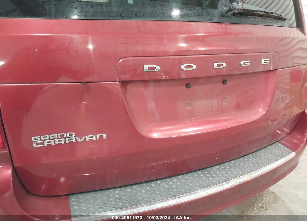 2011 DODGE GRAND CARAVAN MAINSTREET VIN: 2D4RN3DG6BR627279