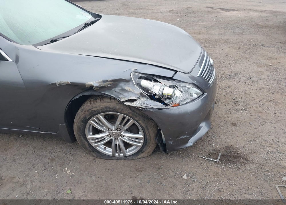 2013 INFINITI G37X VIN: JN1CV6AR5DM764698