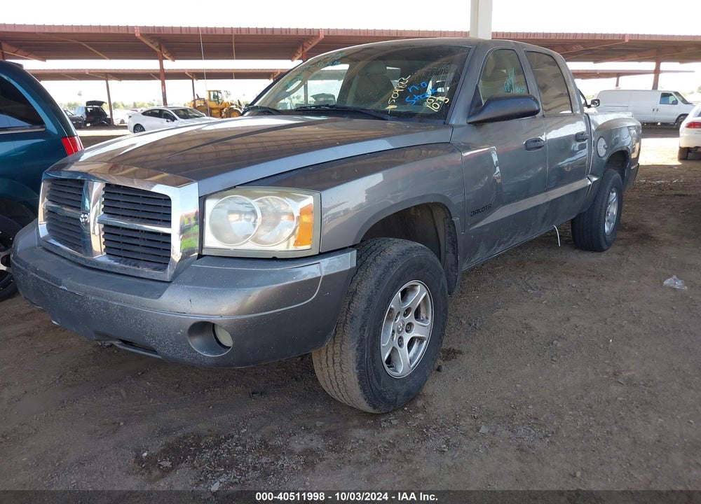 2006 DODGE DAKOTA SLT VIN: 1D7HE48K46S509822