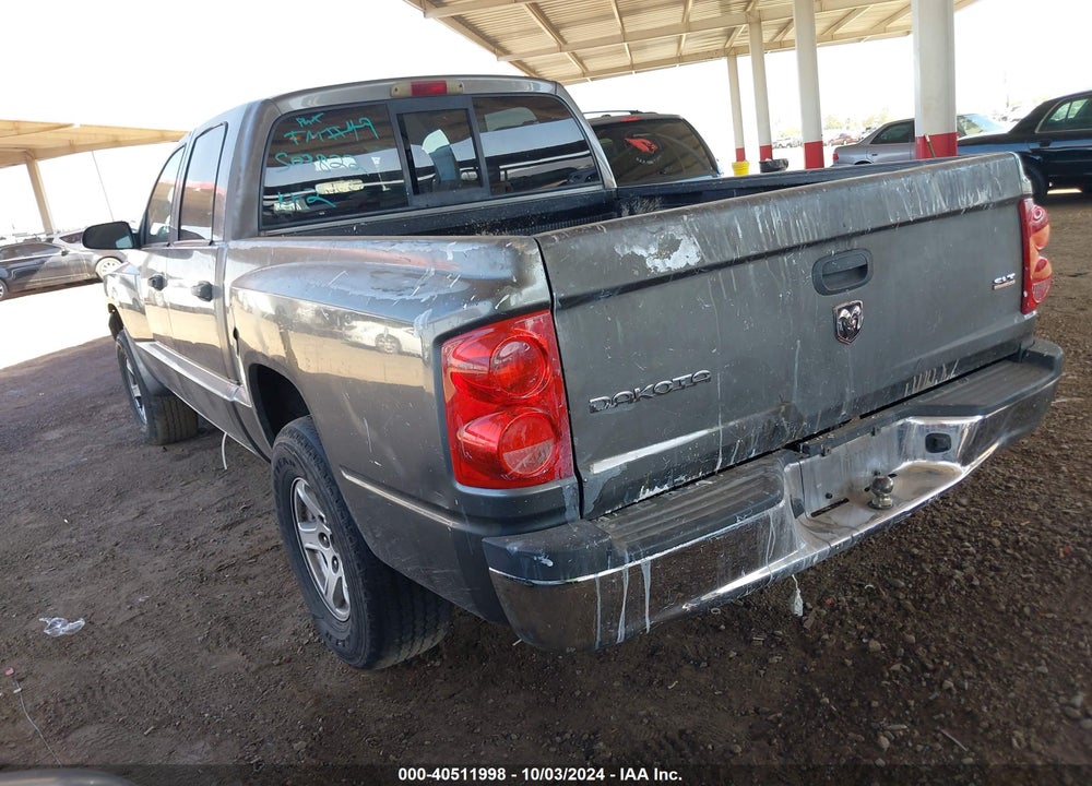 2006 DODGE DAKOTA SLT VIN: 1D7HE48K46S509822