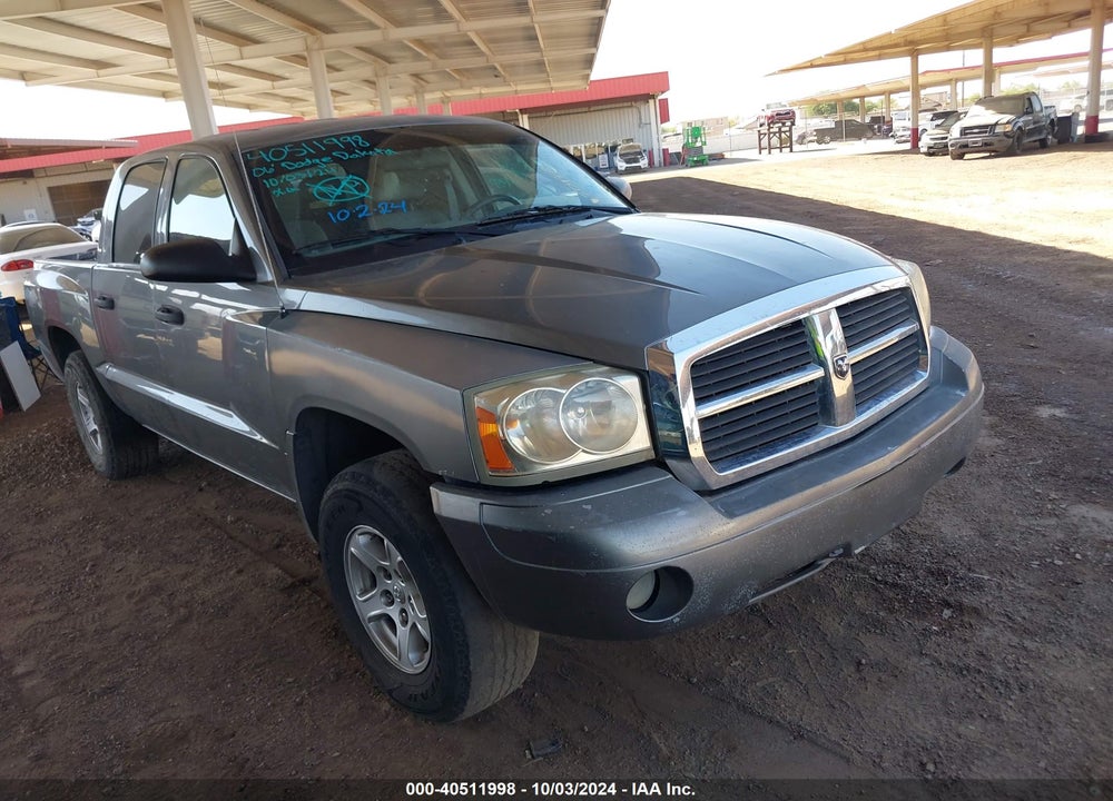 2006 DODGE DAKOTA SLT VIN: 1D7HE48K46S509822