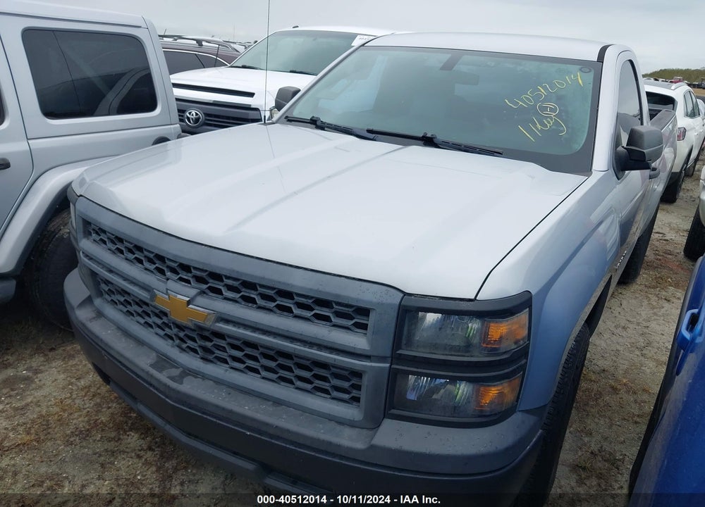 2014 CHEVROLET SILVERADO 1500 WORK TRUCK 1WT VIN: 1GCNCPEH7EZ338440