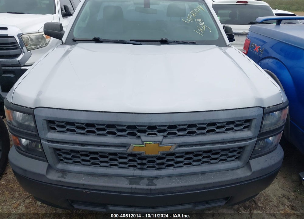 2014 CHEVROLET SILVERADO 1500 WORK TRUCK 1WT VIN: 1GCNCPEH7EZ338440