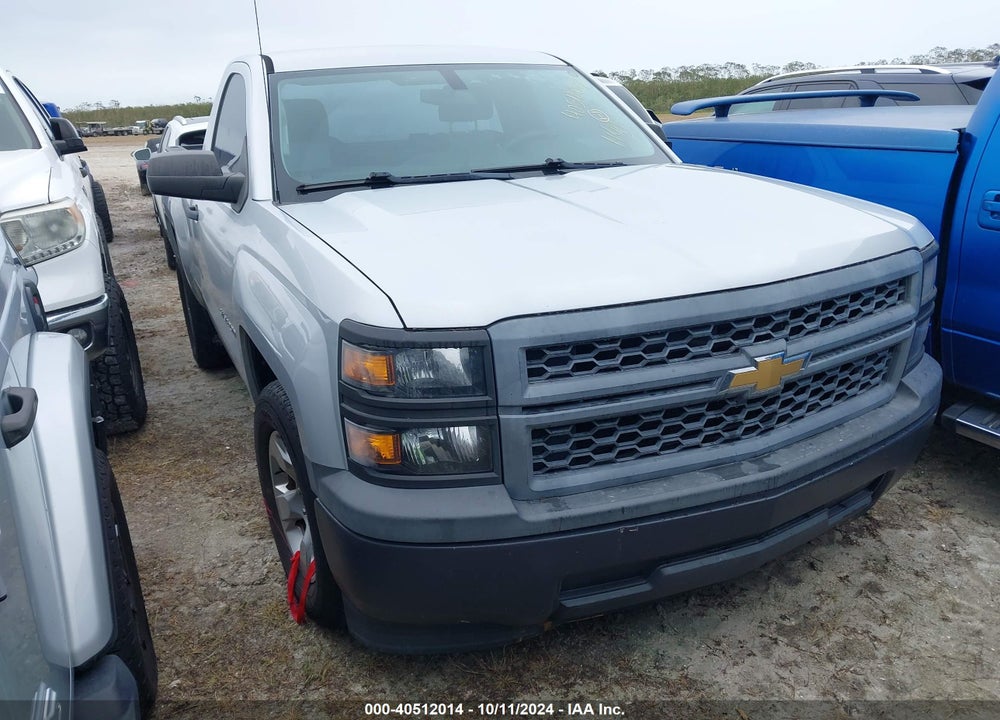2014 CHEVROLET SILVERADO 1500 WORK TRUCK 1WT VIN: 1GCNCPEH7EZ338440