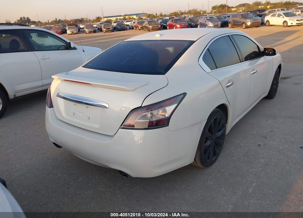 2014 NISSAN MAXIMA 3.5 SV VIN: 1N4AA5AP1EC437592