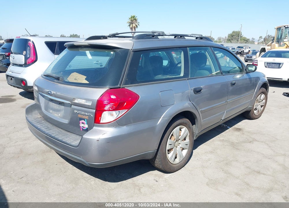 2008 SUBARU OUTBACK VIN: 4S4BP60C887355806