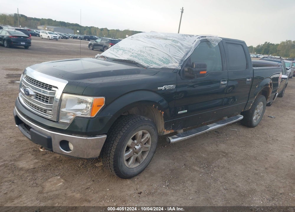 2013 FORD F-150 XLT VIN: 1FTFW1ETXDFD25422