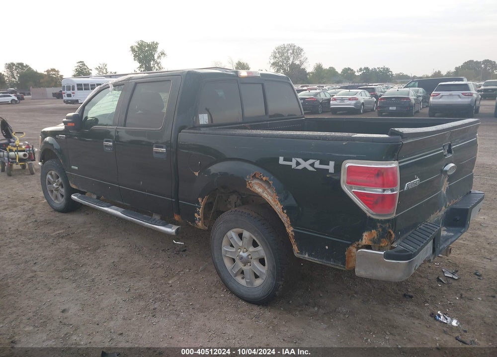 2013 FORD F-150 XLT VIN: 1FTFW1ETXDFD25422