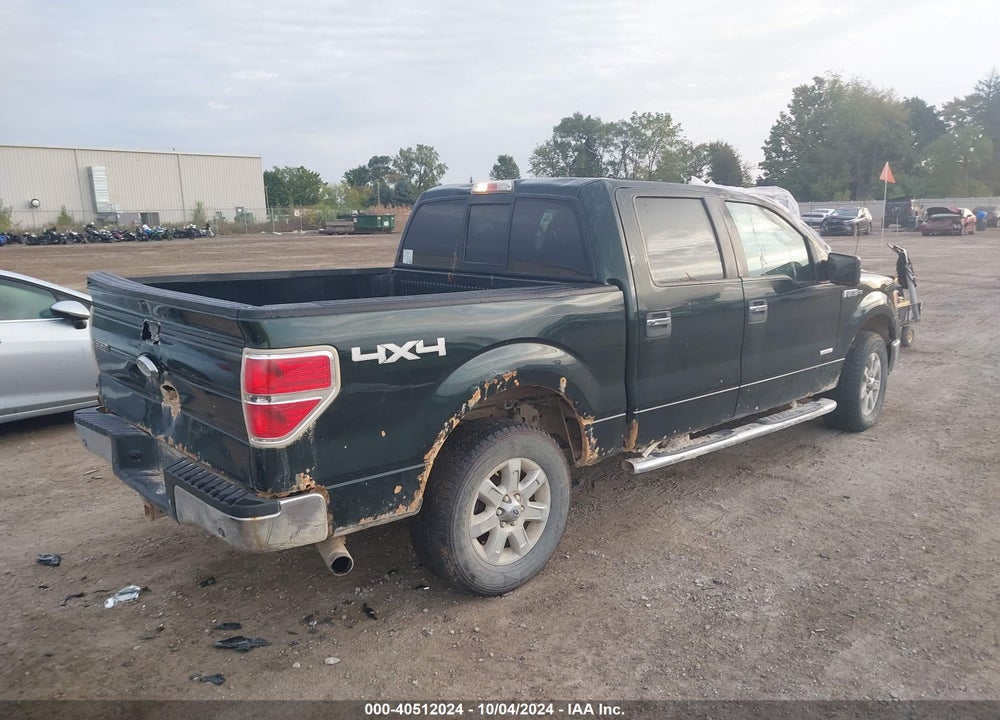 2013 FORD F-150 XLT VIN: 1FTFW1ETXDFD25422