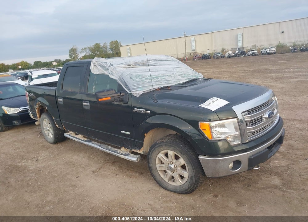 2013 FORD F-150 XLT VIN: 1FTFW1ETXDFD25422