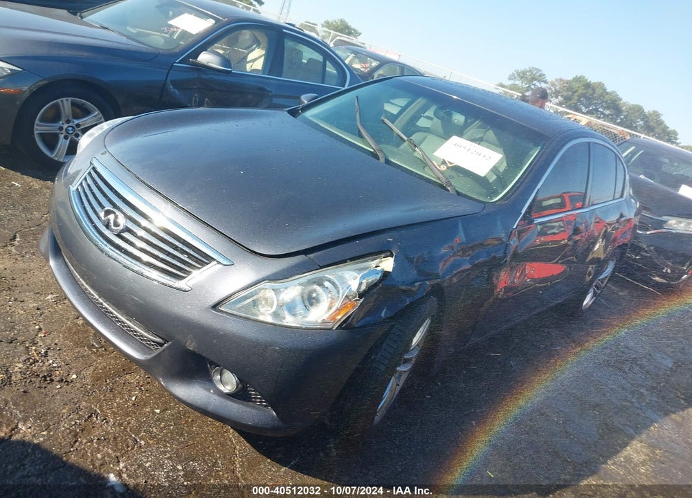 2012 INFINITI G37 JOURNEY VIN: JN1CV6AP6CM624950