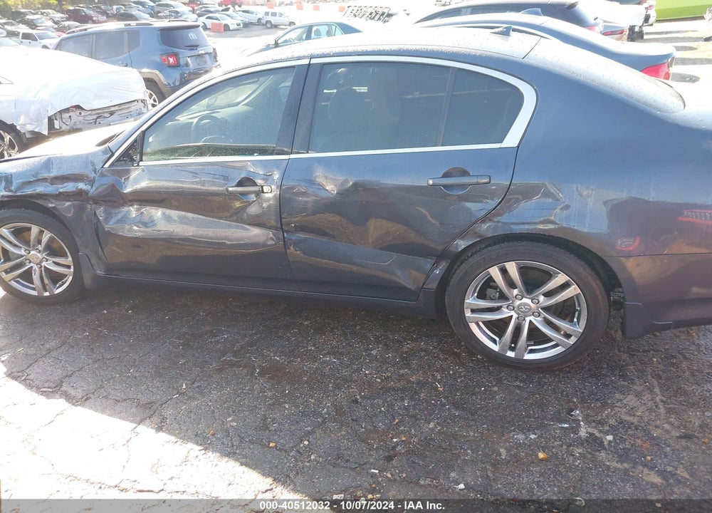 2012 INFINITI G37 JOURNEY VIN: JN1CV6AP6CM624950
