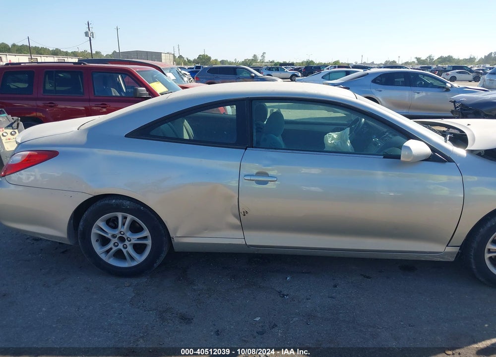 2005 TOYOTA CAMRY SOLARA SE VIN: 4T1CE38P75U983854