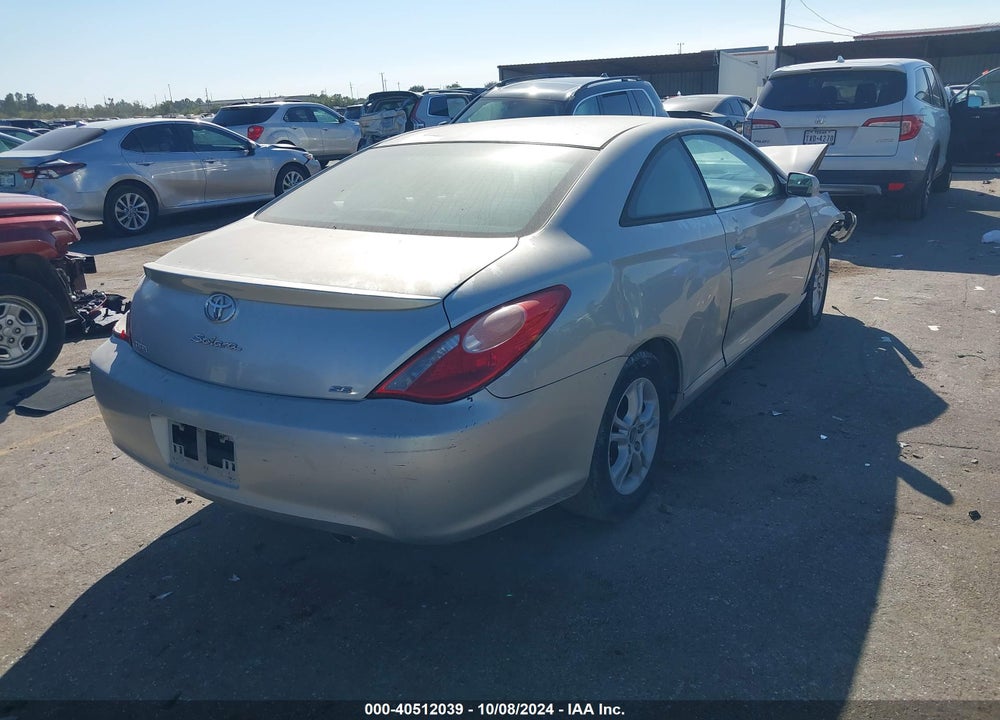 2005 TOYOTA CAMRY SOLARA SE VIN: 4T1CE38P75U983854