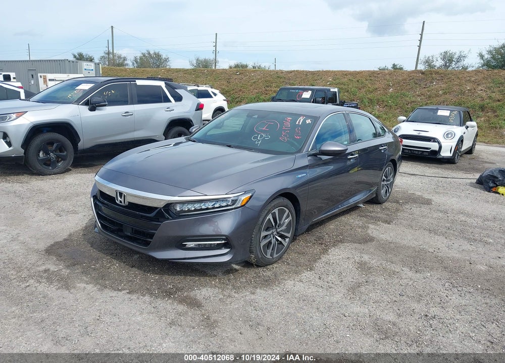 2020 HONDA ACCORD HYBRID TOURING VIN: 1HGCV3F98LA002021