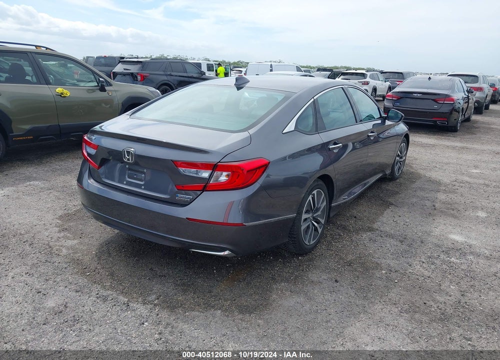 2020 HONDA ACCORD HYBRID TOURING VIN: 1HGCV3F98LA002021