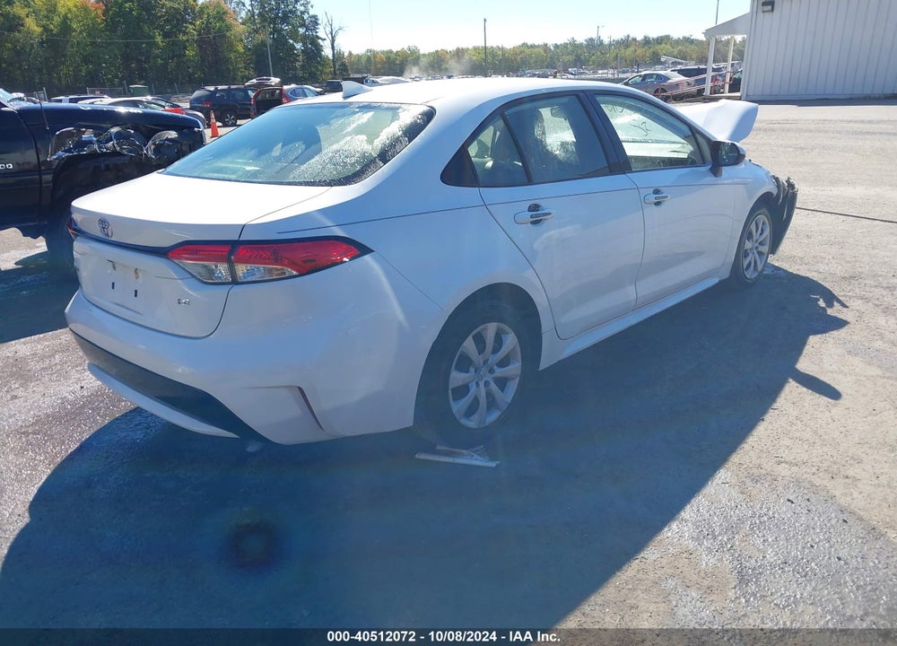 2020 TOYOTA COROLLA LE VIN: JTDEPRAE0LJ092757