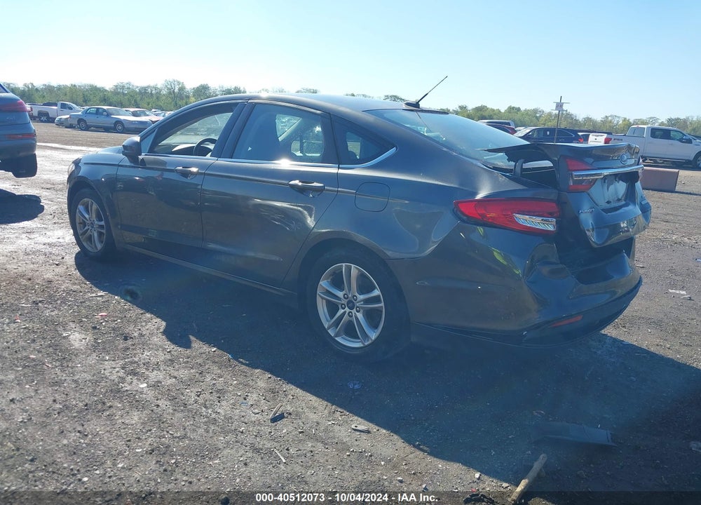 2018 FORD FUSION SE VIN: 3FA6P0HD6JR256132