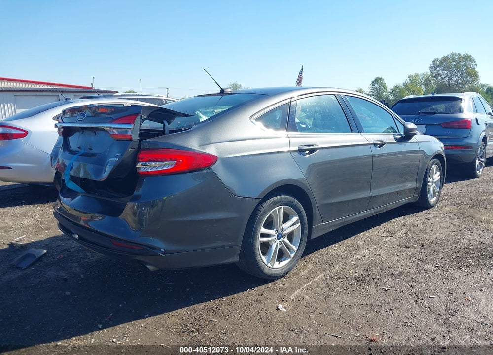 2018 FORD FUSION SE VIN: 3FA6P0HD6JR256132