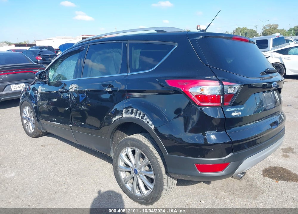 2017 FORD ESCAPE TITANIUM VIN: 1FMCU0JD5HUD84487