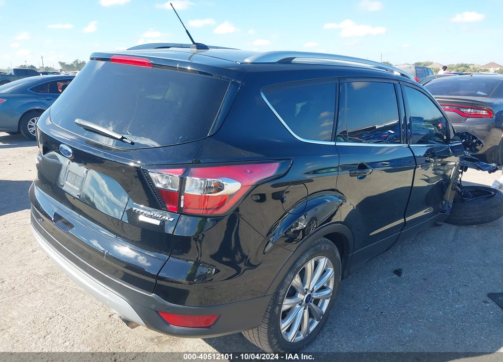 2017 FORD ESCAPE TITANIUM VIN: 1FMCU0JD5HUD84487
