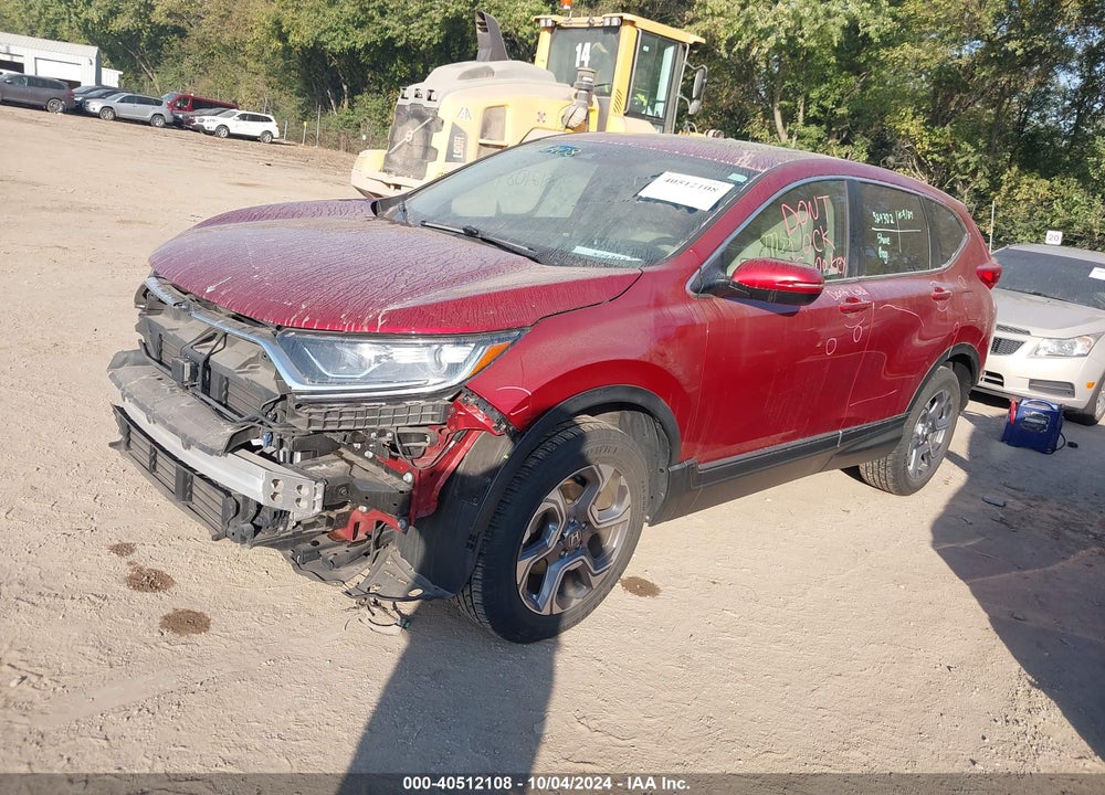 2019 HONDA CR-V EX-L VIN: 2HKRW2H80KH627346