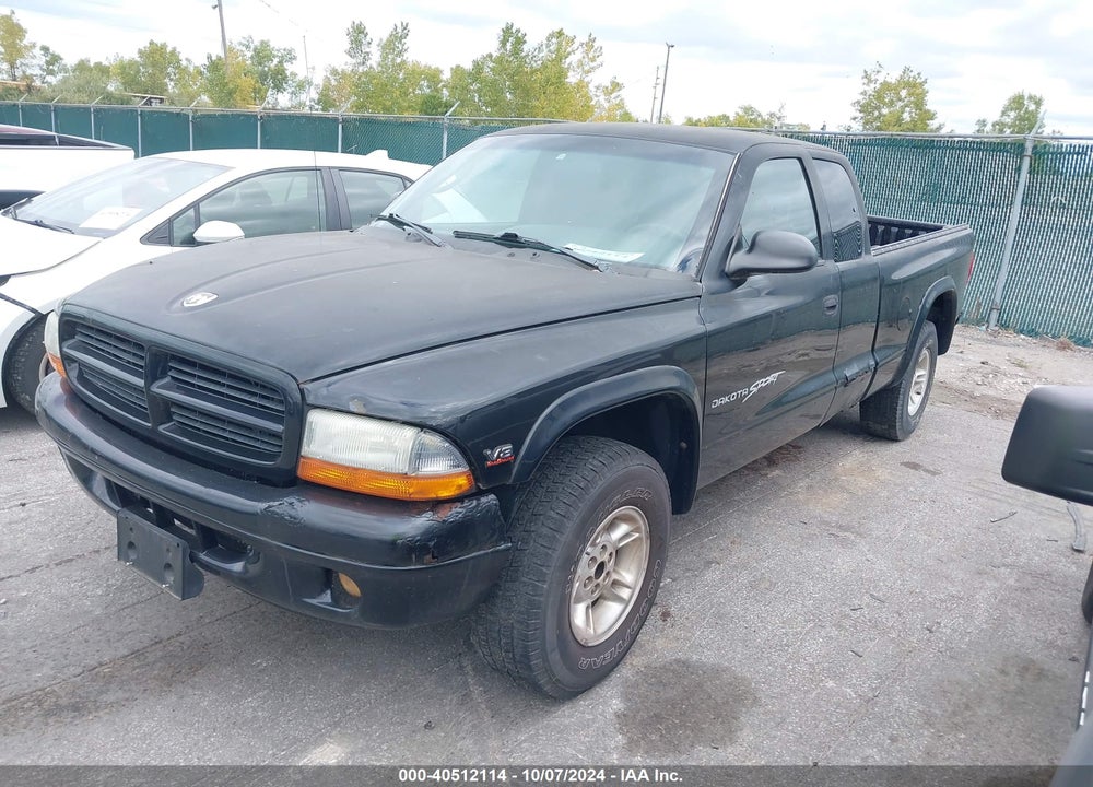 2000 DODGE DAKOTA SLT/SPORT VIN: 1B7GG22N9YS757431