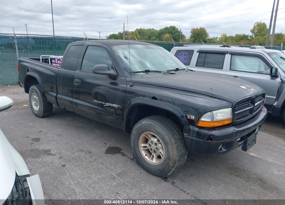 2000 DODGE DAKOTA SLT/SPORT VIN: 1B7GG22N9YS757431