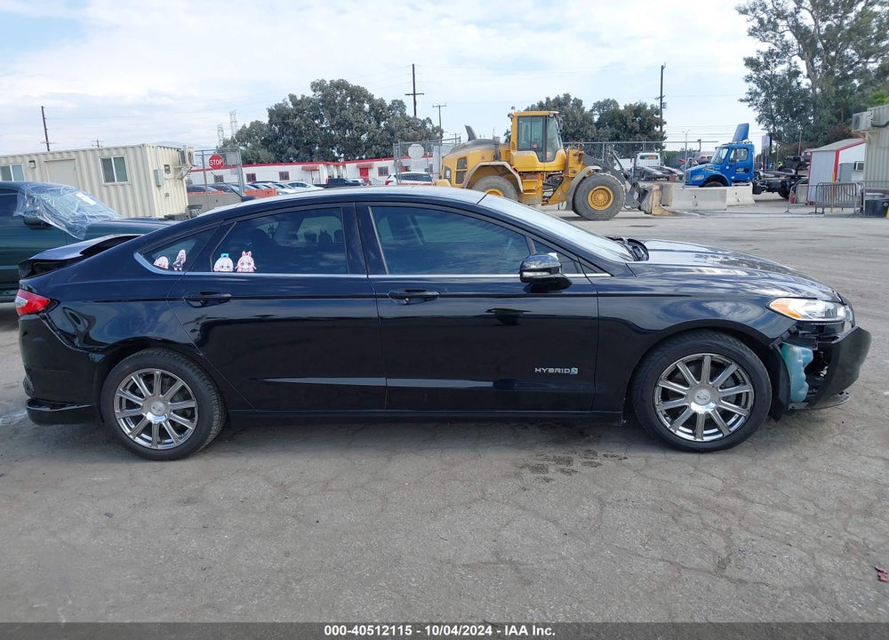 2016 FORD FUSION HYBRID SE VIN: 3FA6P0LU0GR385533