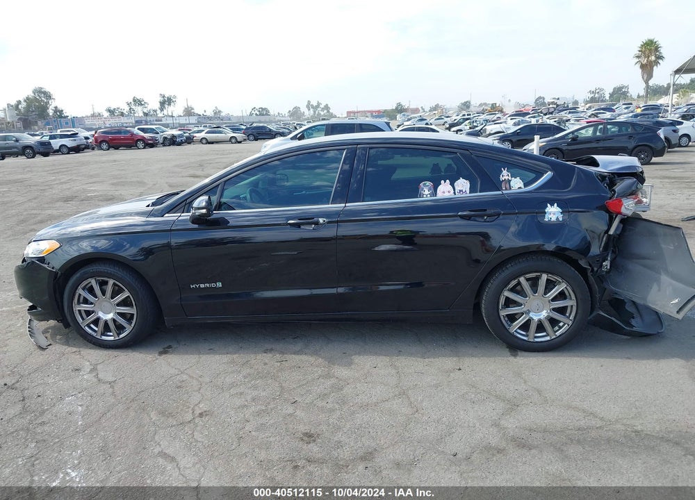 2016 FORD FUSION HYBRID SE VIN: 3FA6P0LU0GR385533