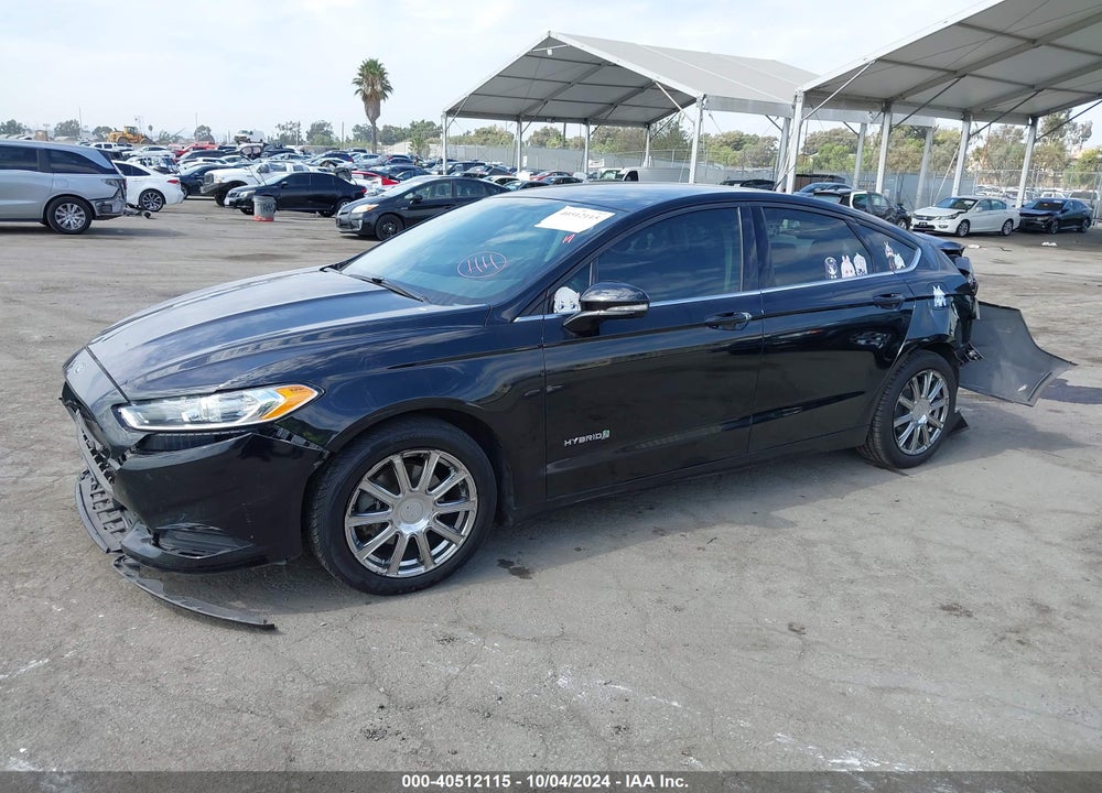 2016 FORD FUSION HYBRID SE VIN: 3FA6P0LU0GR385533