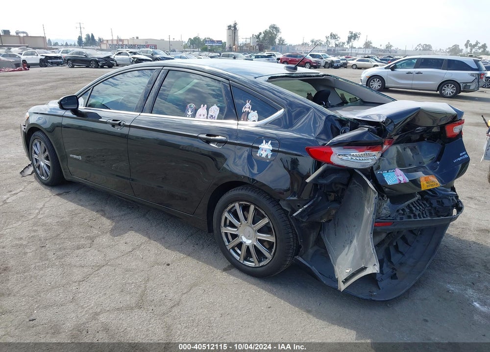 2016 FORD FUSION HYBRID SE VIN: 3FA6P0LU0GR385533