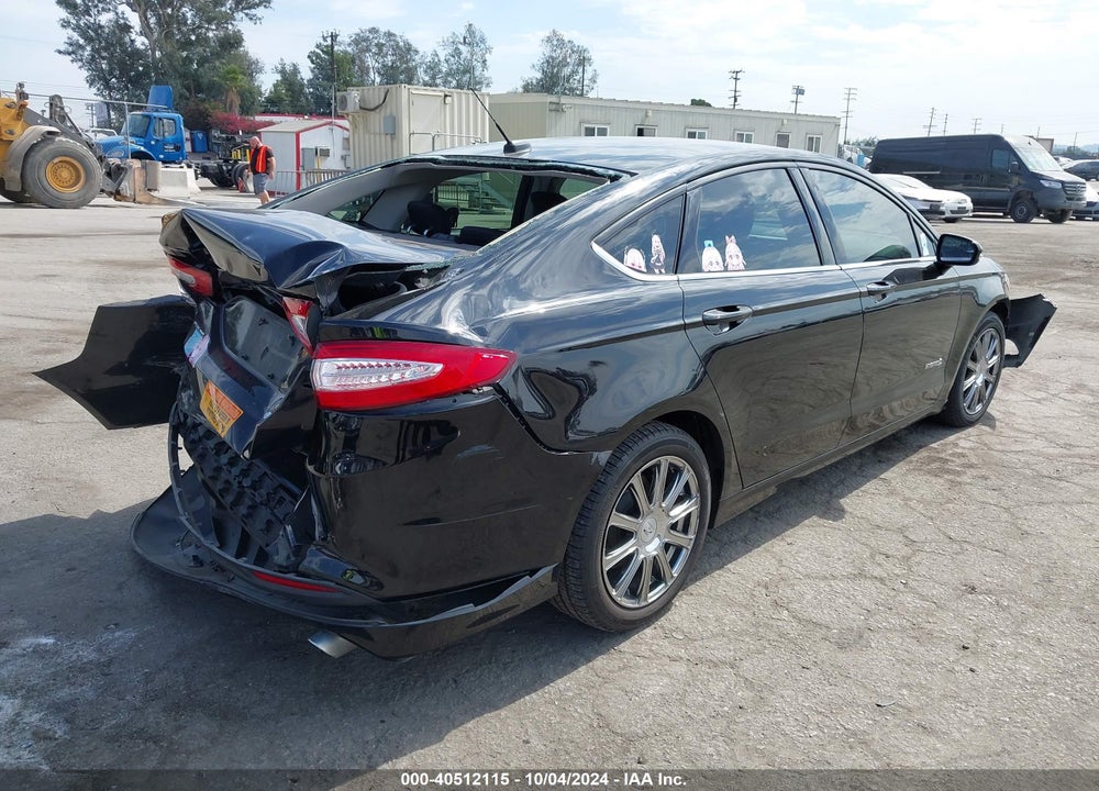 2016 FORD FUSION HYBRID SE VIN: 3FA6P0LU0GR385533