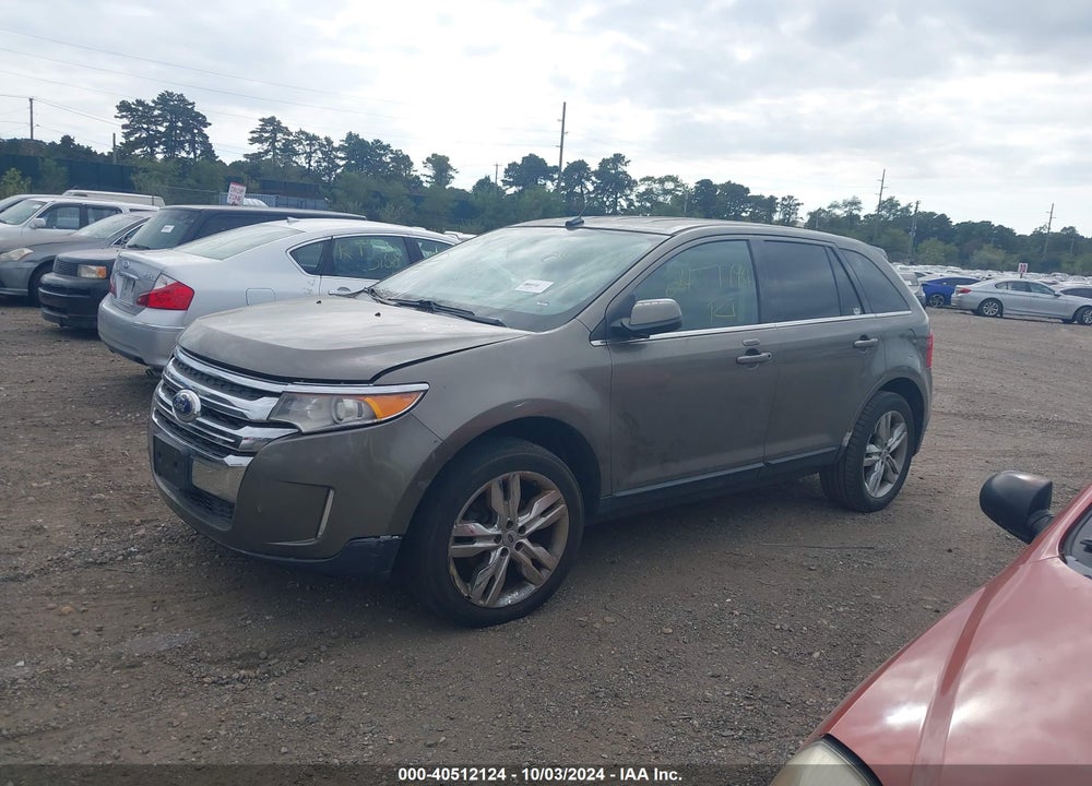 2013 FORD EDGE LIMITED VIN: 2FMDK4KC9DBA23299