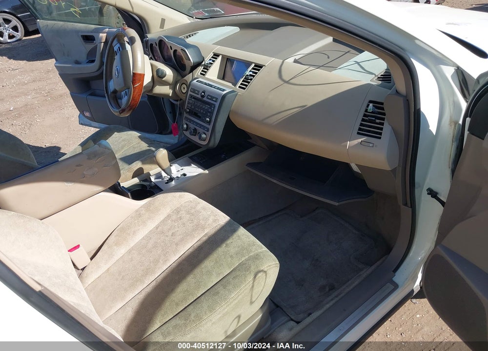 2003 NISSAN MURANO SL VIN: JN8AZ08W03W238472