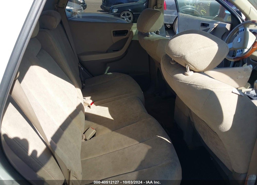 2003 NISSAN MURANO SL VIN: JN8AZ08W03W238472