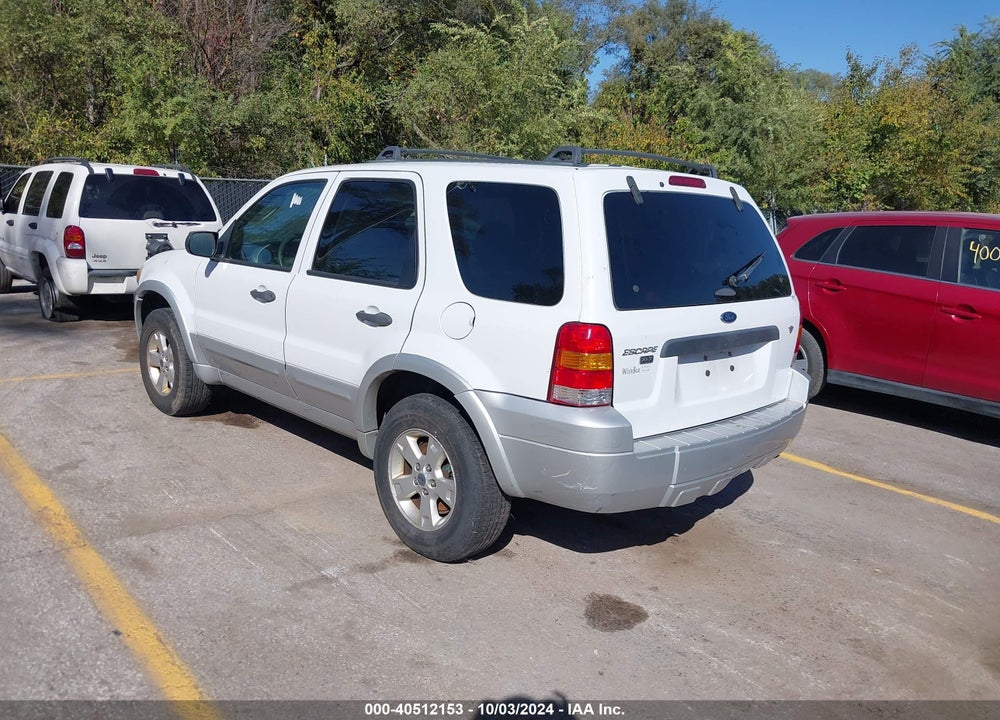 2007 FORD ESCAPE XLT/XLT SPORT VIN: 1FMCU931X7KA41899