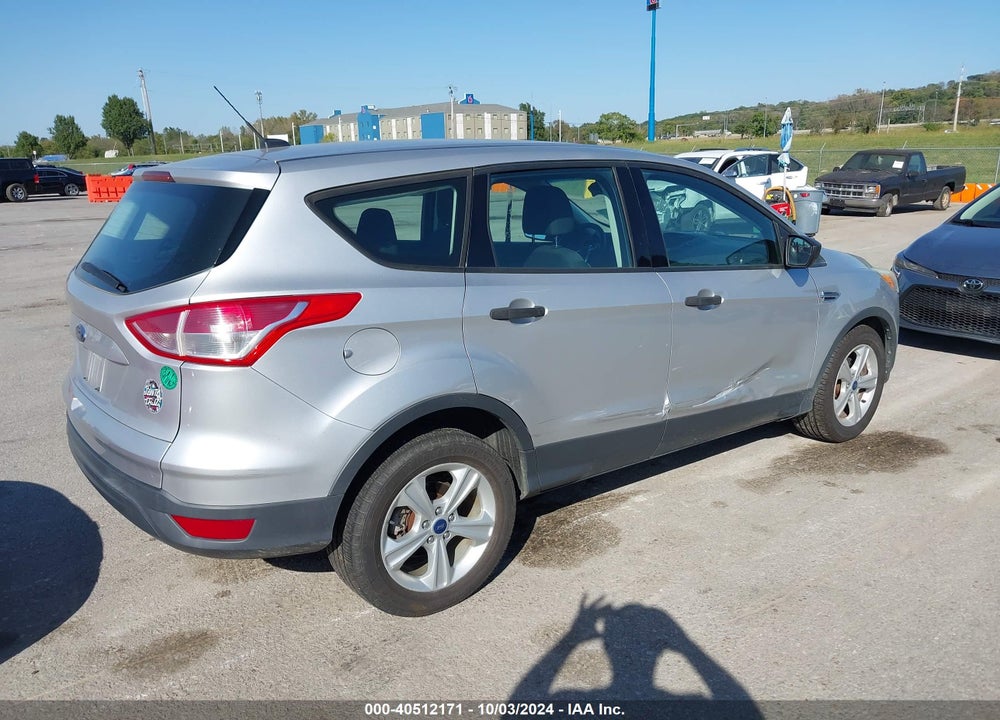 2014 FORD ESCAPE S VIN: 1FMCU0F75EUE39860