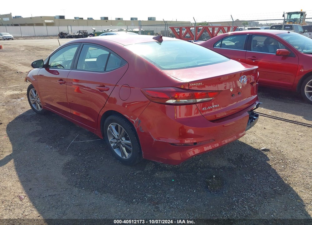 2017 HYUNDAI ELANTRA SE VIN: KMHD84LF8HU166106