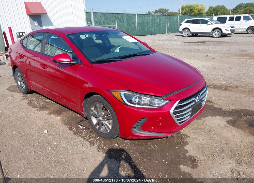 2017 HYUNDAI ELANTRA SE VIN: KMHD84LF8HU166106