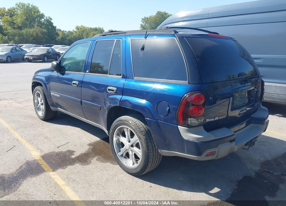 2003 CHEVROLET TRAILBLAZER LT VIN: 1GNDS13S132389150