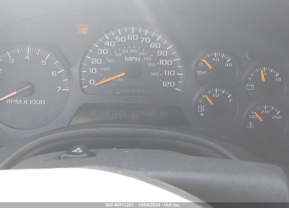 2003 CHEVROLET TRAILBLAZER LT VIN: 1GNDS13S132389150