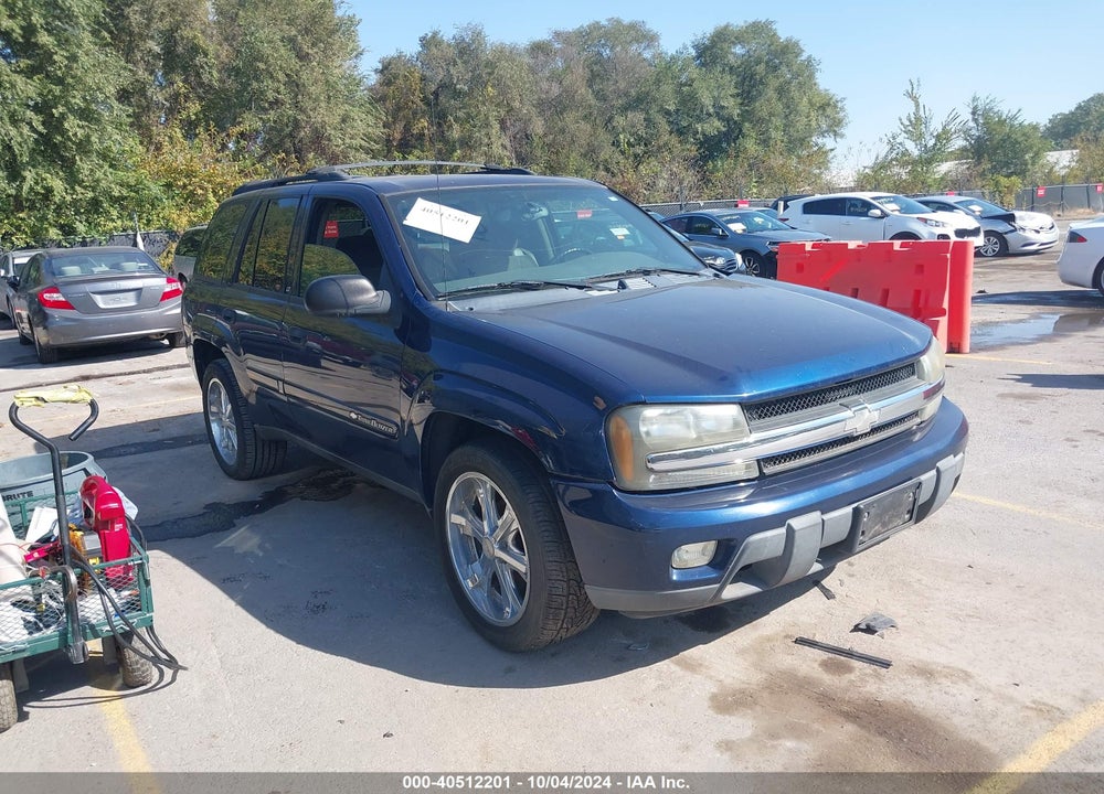 2003 CHEVROLET TRAILBLAZER LT VIN: 1GNDS13S132389150