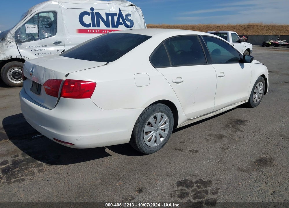 2011 VOLKSWAGEN JETTA 2.0L S VIN: 3VW1K7AJ3BM362674
