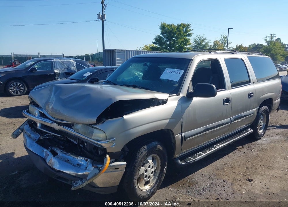 2002 CHEVROLET SUBURBAN 1500 LS VIN: 3GNEC16Z12G339171