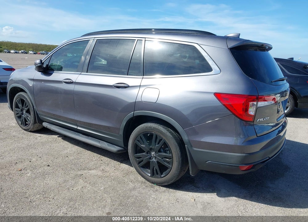 2021 HONDA PILOT 2WD SPECIAL EDITION VIN: 5FNYF5H27MB037073