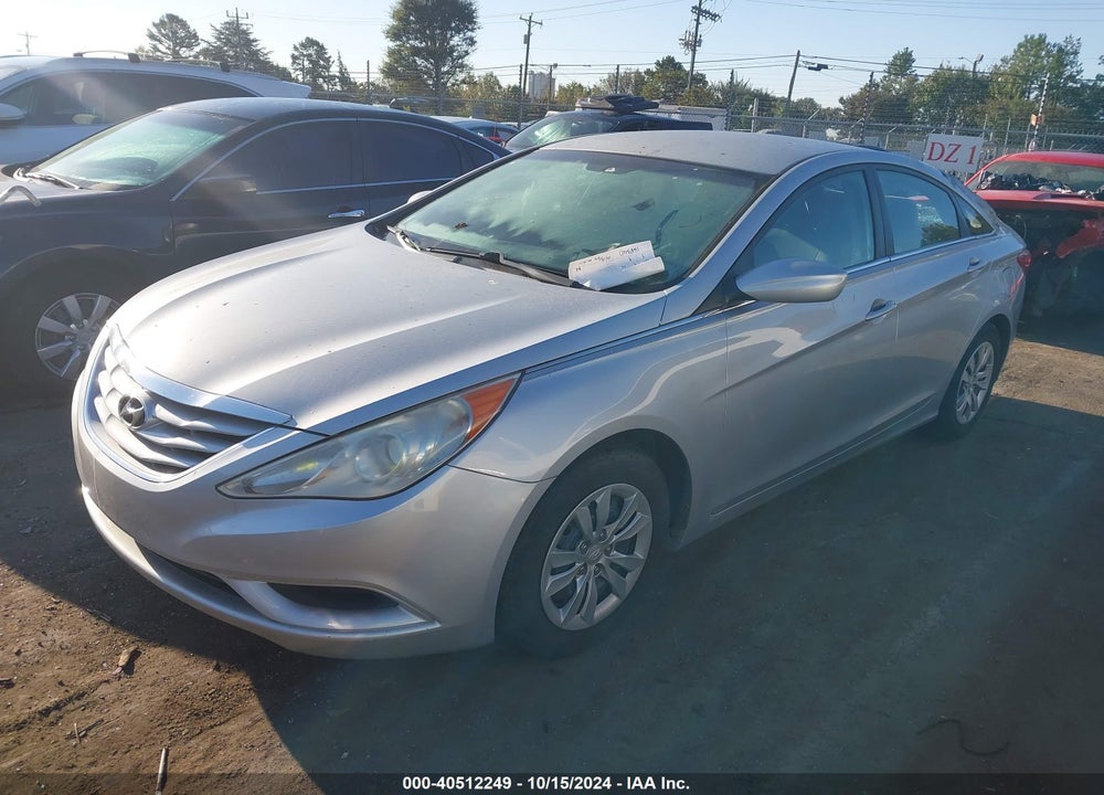 2011 HYUNDAI SONATA GLS VIN: 5NPEB4AC6BH169106